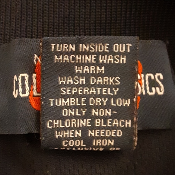 College Classics MoistureWear AUBURN TIGERS polo orange blue short slv XXL  EUC… - Picture 5 of 5